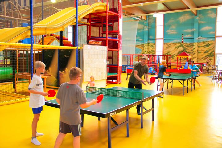 Klabautermann Indoor-Spielpark Attraktionen Tischtennis